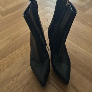 YSL black boots